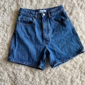 Zara Mom Fit Shorts